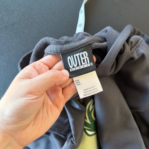 Milwaukee Bucks Outer Stuff Pullover Logo Hoodie Sweatshirt Gray Youth - Picture 3 of 16